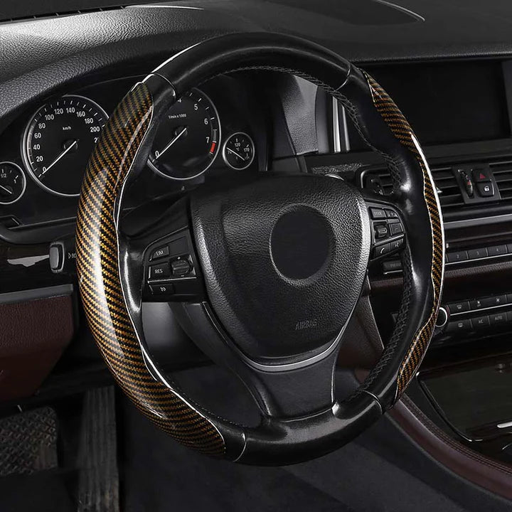 ﻿﻿Auto Lenkradabdeckung™ | Ultradünnes Design | Rutschfest | Schweißresistent