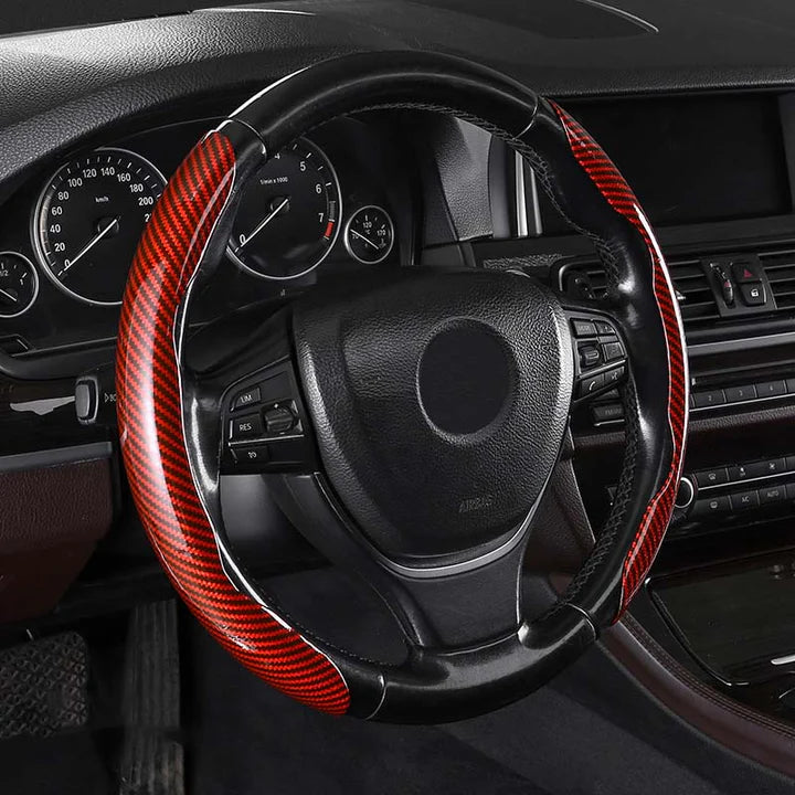 ﻿﻿Auto Lenkradabdeckung™ | Ultradünnes Design | Rutschfest | Schweißresistent