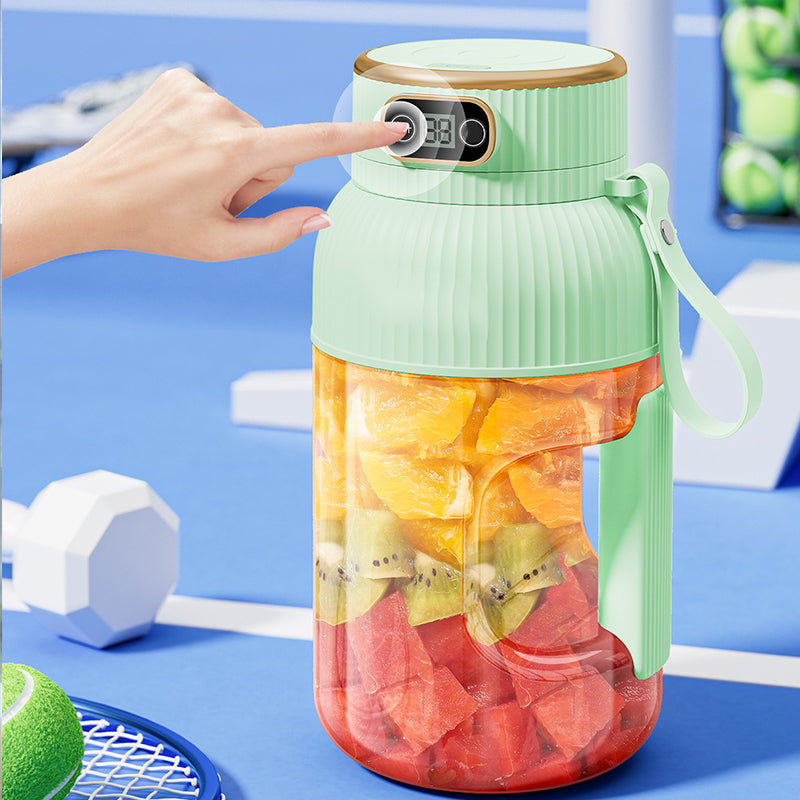 JuicerCup™ - Multifunktionale tragbare Saftbecher mit Digitalanzeige