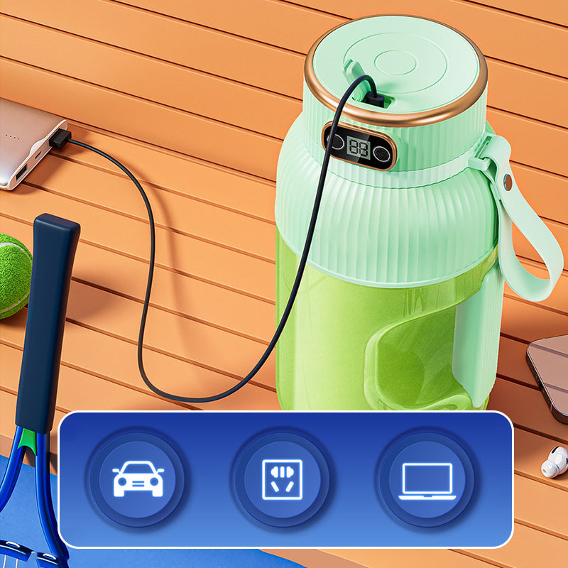 JuicerCup™ - Multifunktionale tragbare Saftbecher mit Digitalanzeige