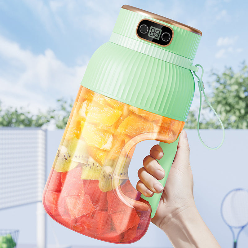 JuicerCup™ - Multifunktionale tragbare Saftbecher mit Digitalanzeige