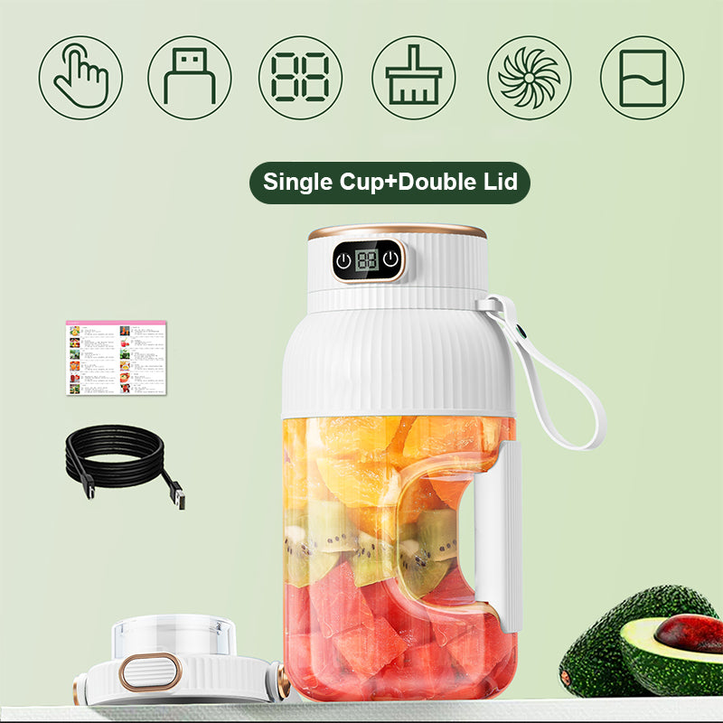 JuicerCup™ - Multifunktionale tragbare Saftbecher mit Digitalanzeige