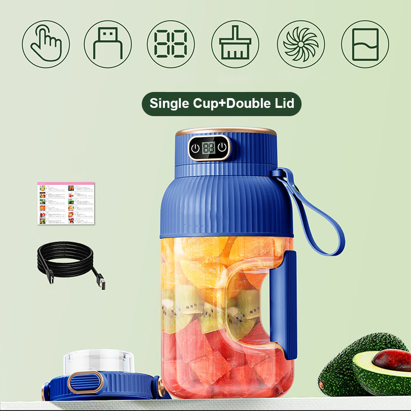 JuicerCup™ - Multifunktionale tragbare Saftbecher mit Digitalanzeige