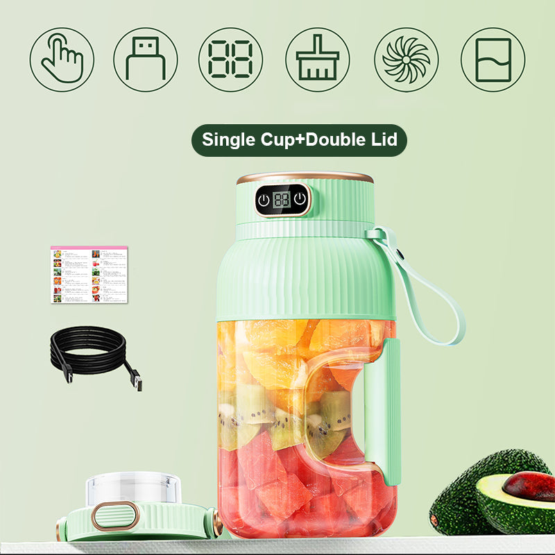 JuicerCup™ - Multifunktionale tragbare Saftbecher mit Digitalanzeige