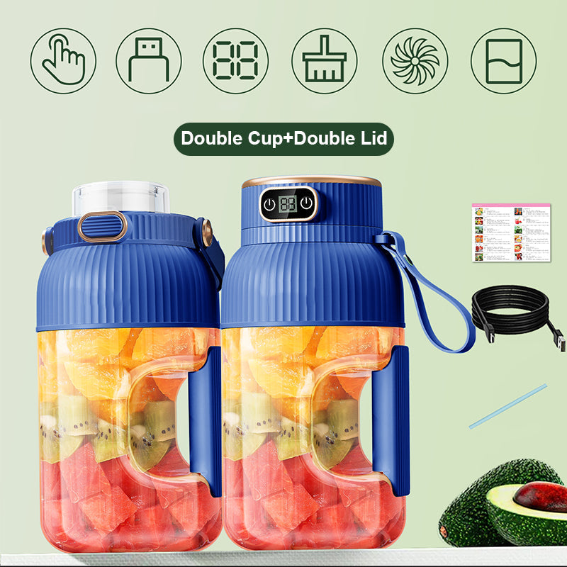 JuicerCup™ - Multifunktionale tragbare Saftbecher mit Digitalanzeige