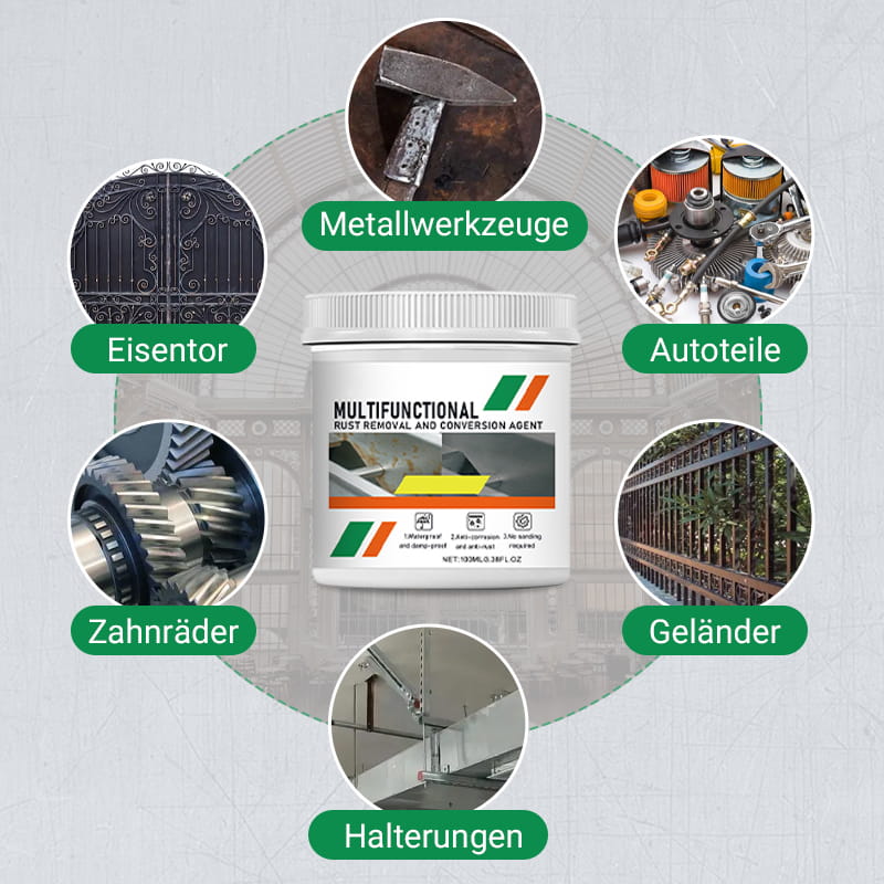 1+1 GRATIS | RustGuard™ - Fortschrittliche Rostentfernung und Konversionsfarbe