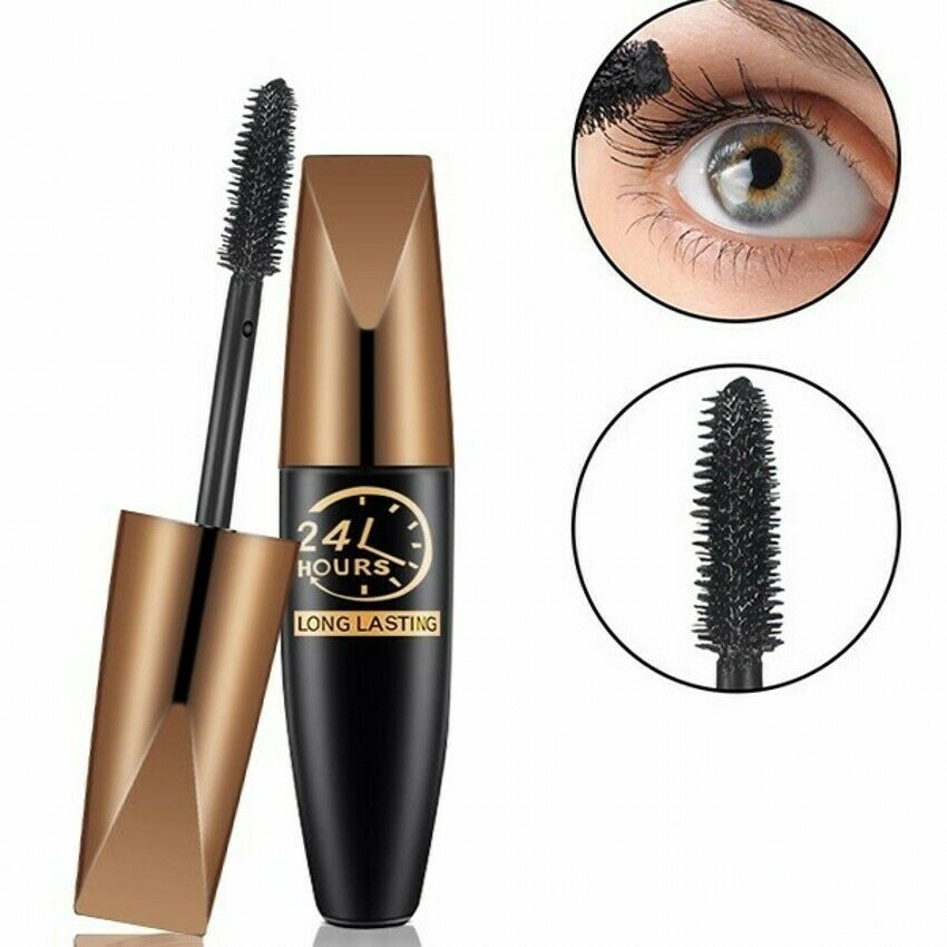 4D Wasserdichte dicke verlängernde Seidenfaser-Mascara