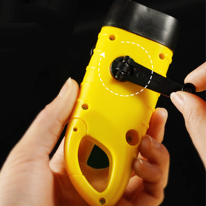 Helles Licht - Solarbetriebene, tragbare Taschenlampe