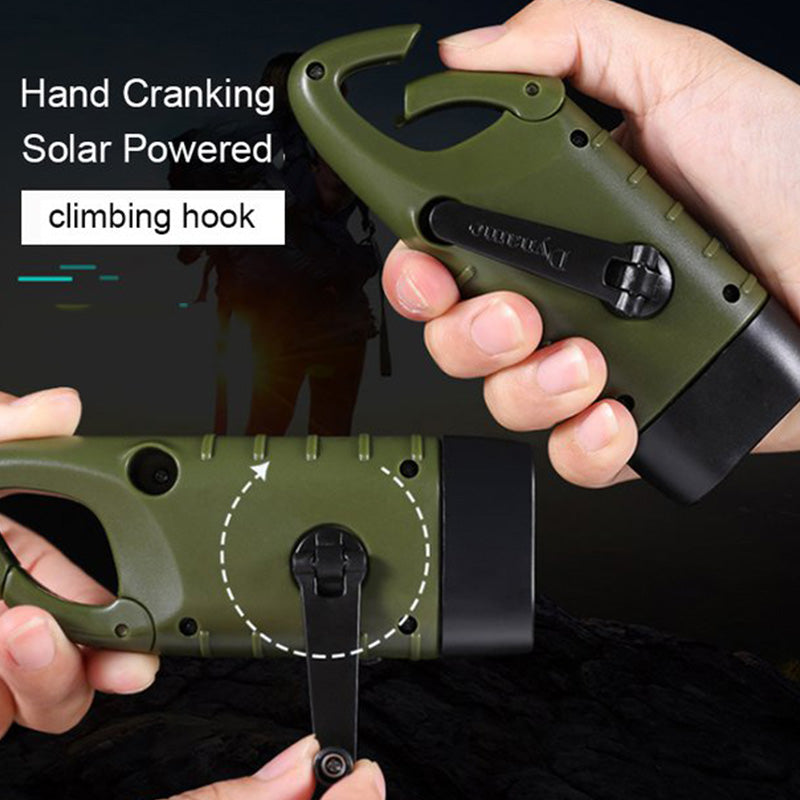 Helles Licht - Solarbetriebene, tragbare Taschenlampe