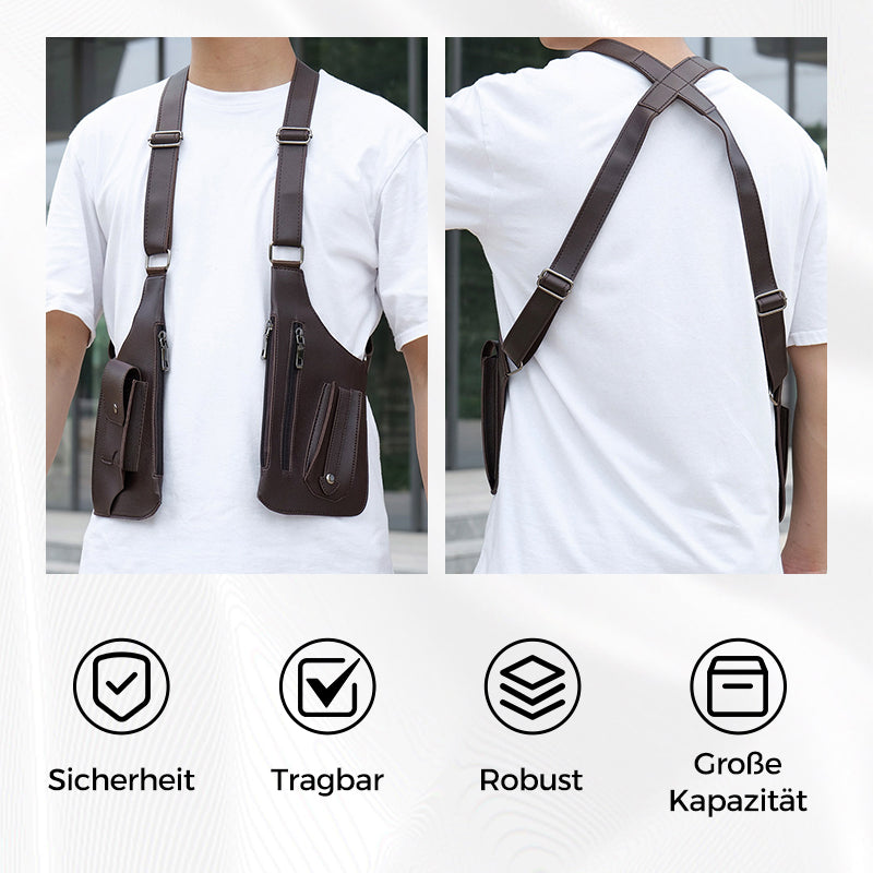 Viktor™ – Diebstahlsichere Outdoor-Unterarm-Schultertasche für Herren