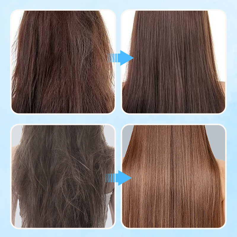 2-in-1 Haarkamm - Effizientes Glätten und Locken für Perfektes Styling