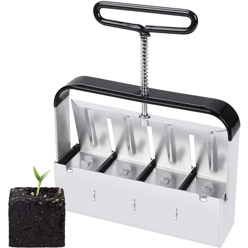 PlantForm - Manueller Klumpenbildner, Bodenblocker, Gartengeräte für die Aussaat