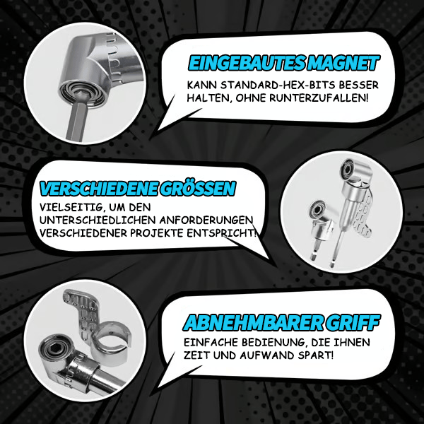 FlexiDrive™ - 105-Grad-Winkelbohreradapter