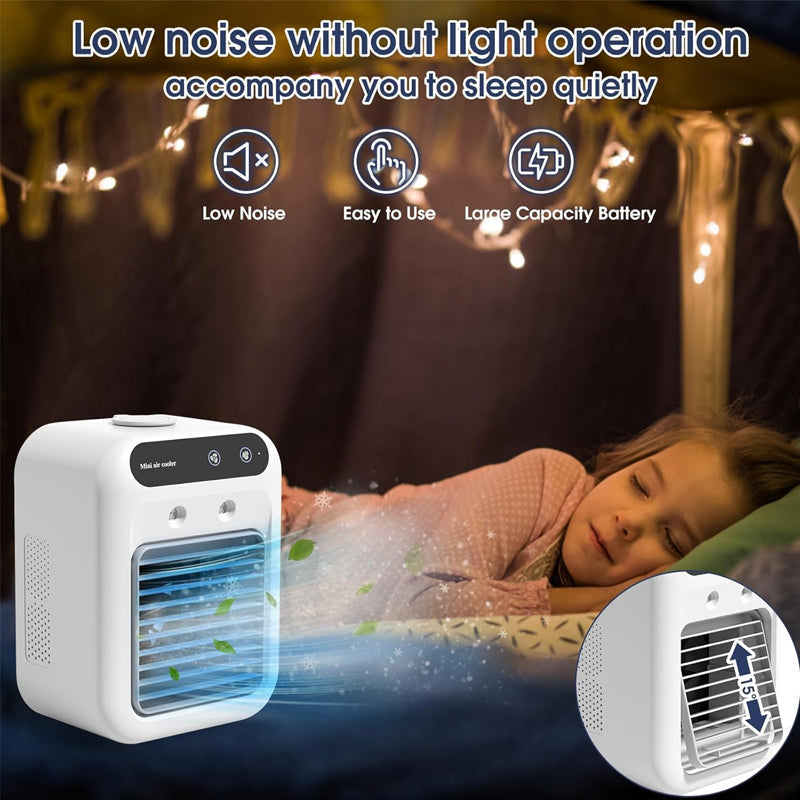 Coolify™ - Mini Tragbarer Luftkühler Luftbefeuchter