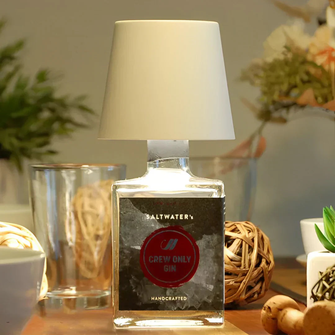 VinoGlow™ | USB-Ladung Touch Control Flaschenlampe mit stufenloser Dimmung für Schreibtisch oder Bar
