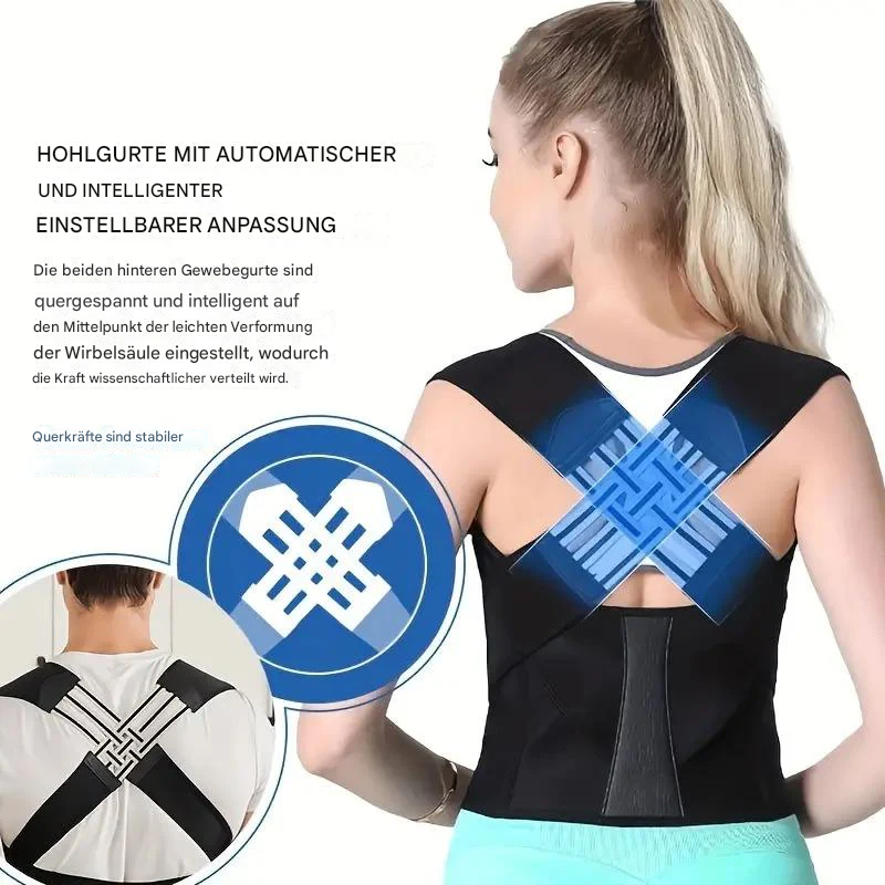 PosturePro™ – Unterstützt Ihre Wirbelsäule und Schultern zur Schmerzlinderung und für eine bessere Körperhaltung!