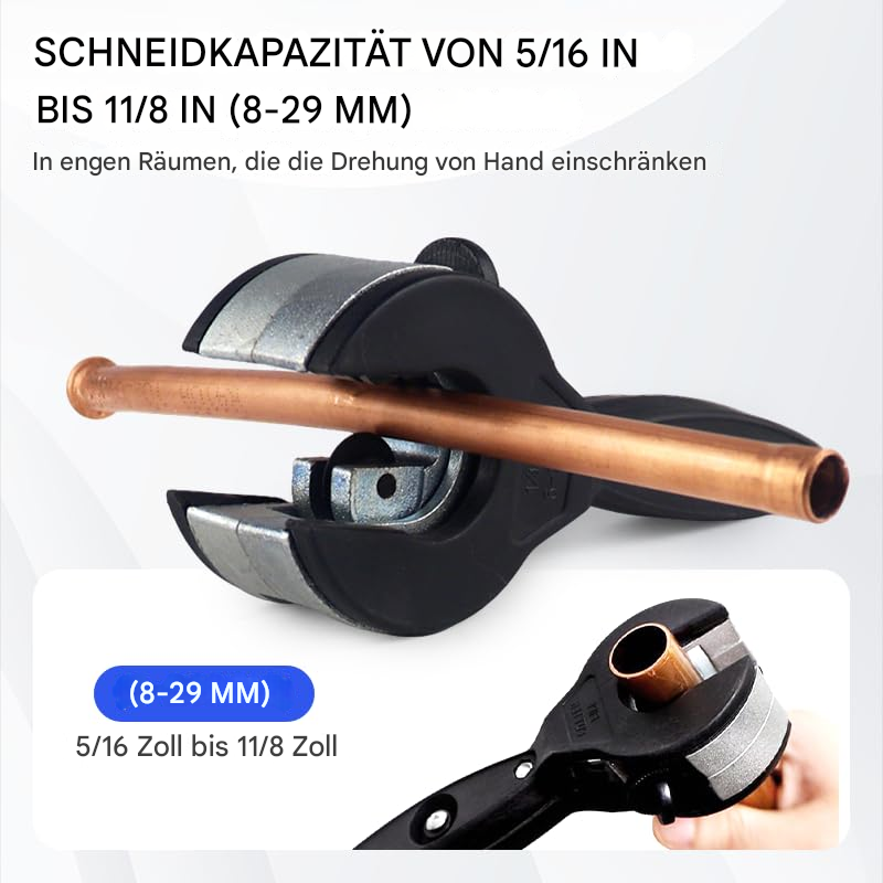 TubeRatch™ – Erhalten Sie jedes Mal saubere und präzise Rohrschnitte