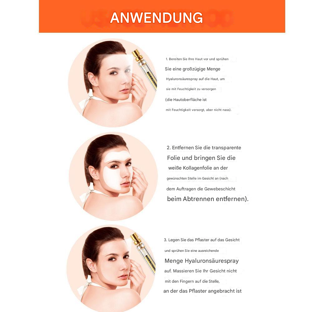 1+1 GRATIS | CollaBeauty™ Nano-lösliche Kollagenfolie