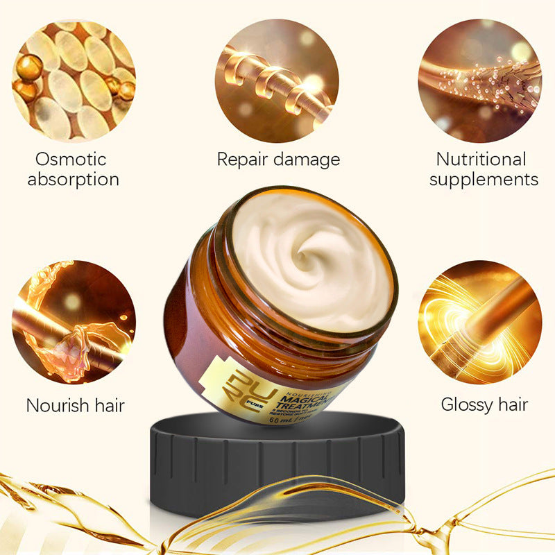 PURE™ Keratin Hair Mask | Für glänzendes & gesundes Haar In Sekunden!