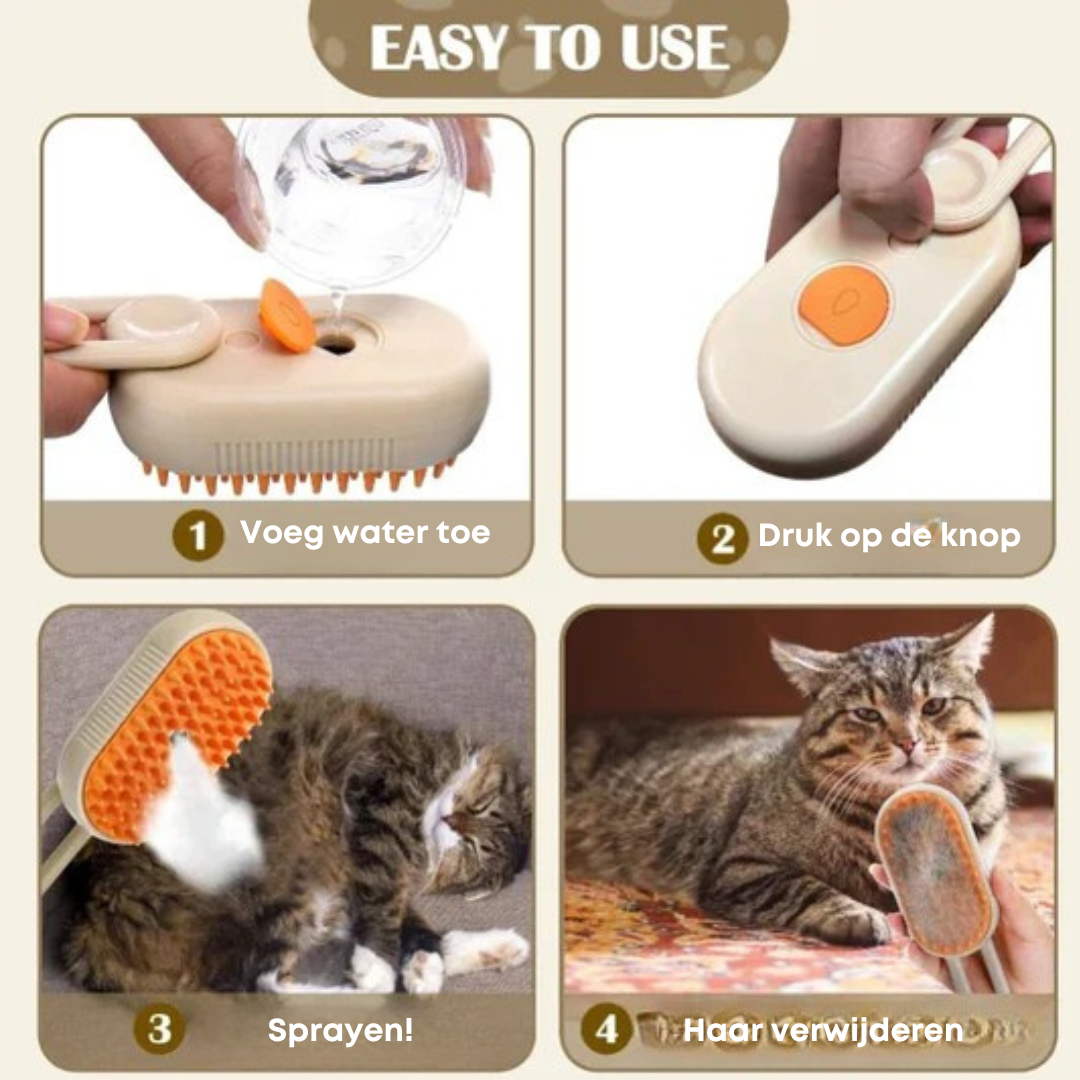 SteamPaws™ | Alles in einer Pflege für Ihr Haustier!