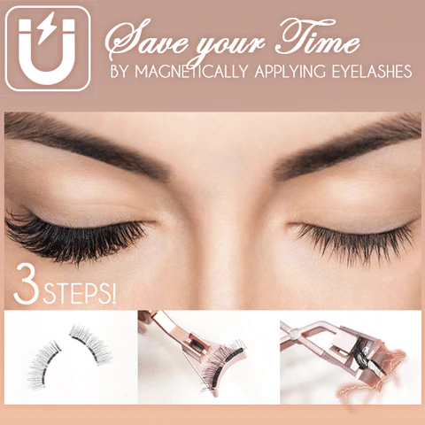 1+1 Gratis | QuickLash™ - Wunderschönes Makeup Wiederverwendbares magnetisches Wimpernset