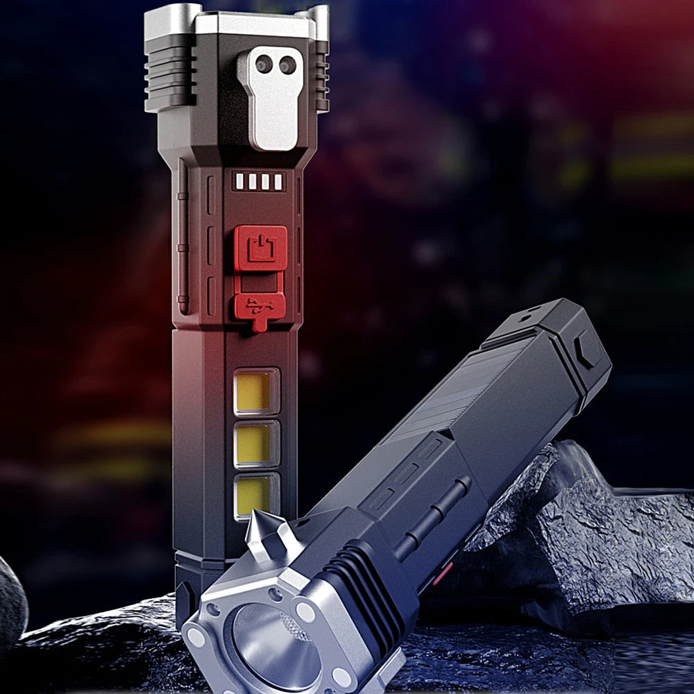 Wiederaufladbare LED-Taschenlampe – Hell, Langlebig und Tragbar