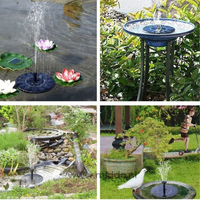 Solar Oasis™ - Umweltfreundlicher Springbrunnen für Pools und Teiche