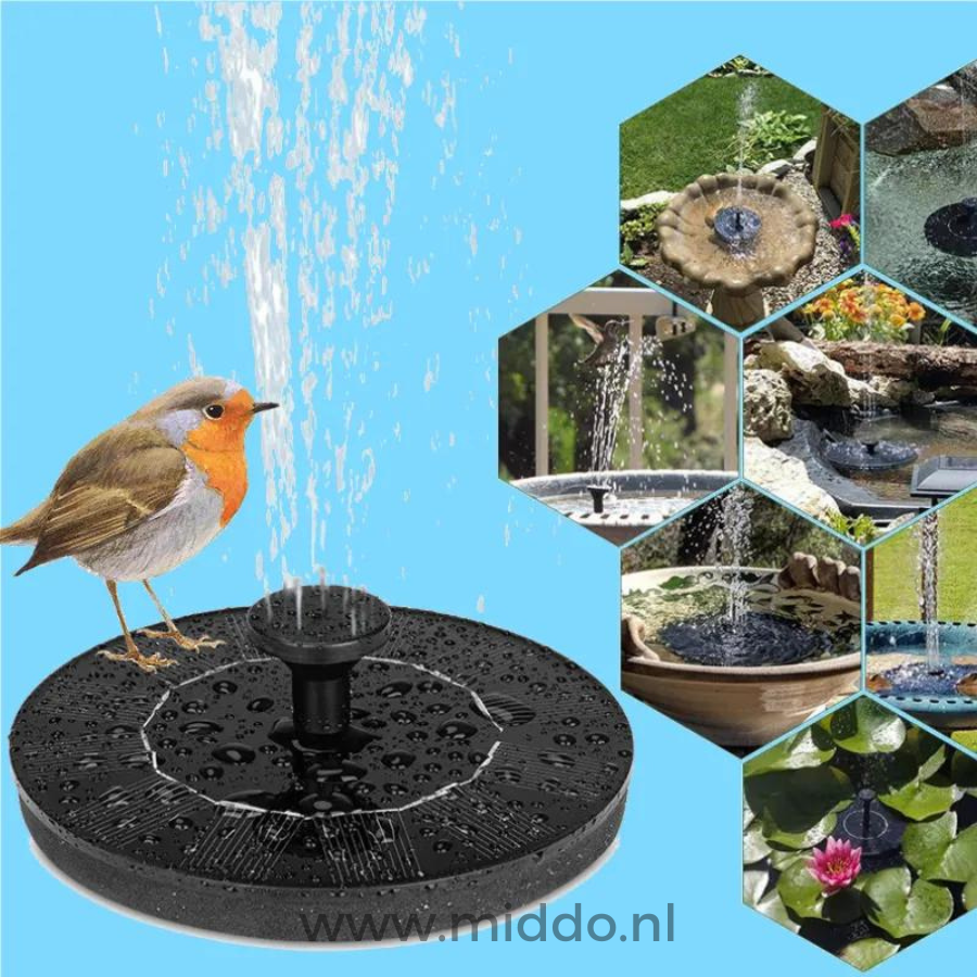 Solar Oasis™ - Umweltfreundlicher Springbrunnen für Pools und Teiche