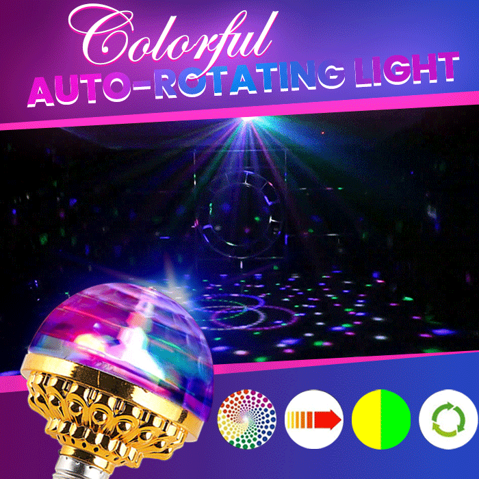 1+1 Gratis | Disgo™ Buntes, rotierendes Zauberkugel-Licht