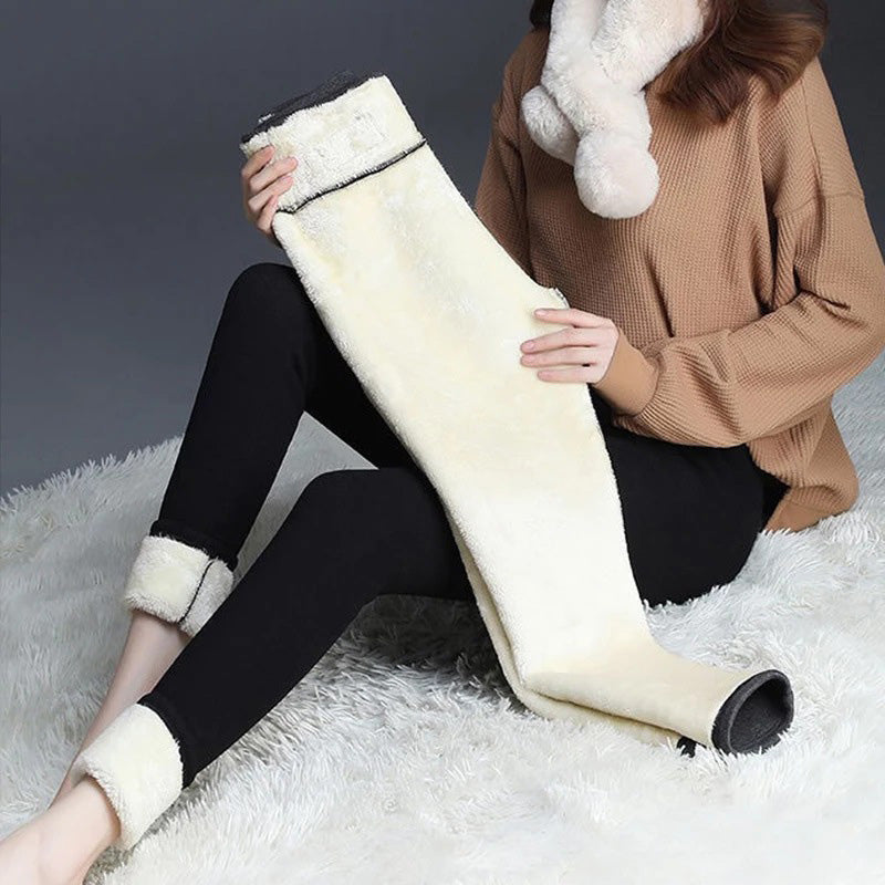 1+1 Gratis | Warme Leggings™ Lammfell-Leggings für den Winter