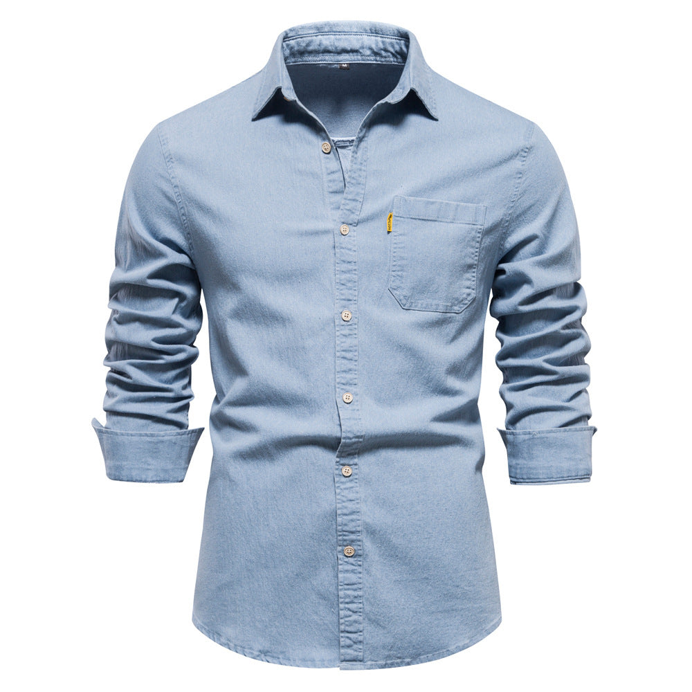 Nicolai™ - Herren Denim Hemd