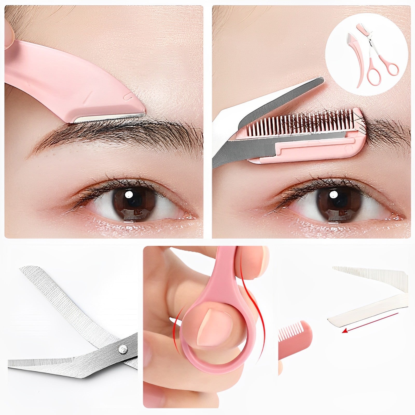 BrowTrim™ - Augenbrauentrimmer mit Kamm