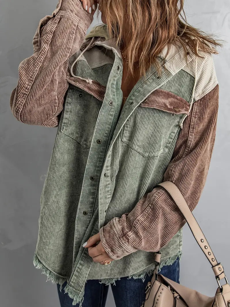 Heidi - Jacke mit Vintage-Nähten