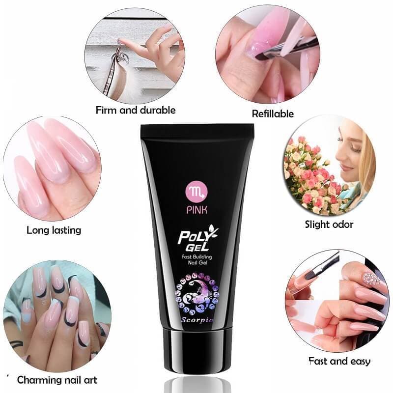 1+1 GRATIS | Poly Nail™ Erweiterungs-Gel-Kit