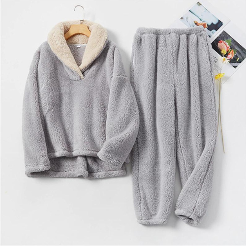 Fluffy Night™ -  Damen Fleece-Pyjama-Set | Senken Sie Ihre Energierechnung!